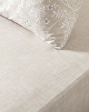 Madame Coco Emele Çift Kişilik Çarşaf Takımı - Bej