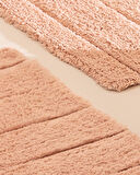 Bleuet Banyo Paspası - Pudra - 60x100 cm