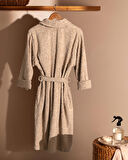 Madame Coco Roesia Şalyaka Kadın %100 Pamuk Bornoz