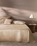 Boulogne Çift Kişilik Kadife Yatak Örtüsü