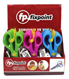 Fixpoint Okul Makası Korumalı Yaylı - 5 adet