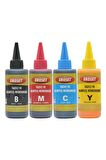 Ekoset Epson L800 L805 L810 L850 L1800 Muadil Mürekkep 4x100ml 4 renk 