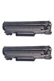 Ekoset Canon CRG-725 uyumlu muadil toner kartuş 2 li Paket LBP6030 LBP6020 LBP6000 uyumlu 