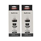 Ekoset Canon G1400 G1410 G2400 G2410 G3400 G3410 G4400 G4410 uyumlu Siyah Mürekkep 135 ml x 2 adet