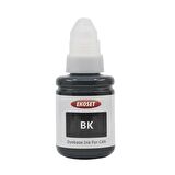 Ekoset Canon uyumlu Siyah Mürekkep Tanklı yazıcılar için 135 ml