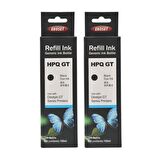 Ekoset hp Smart Tank 530 uyumlu Siyah mürekkep 100ml 2'li set