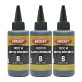 Ekoset Canon G1411 G2411 G3411 G4411 uyumlu Siyah mürekkep 300ml