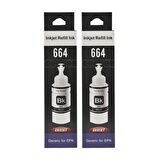 Ekoset Epson L486 Uyumlu Siyah Muadil Mürekkep 2 adet 70 ml