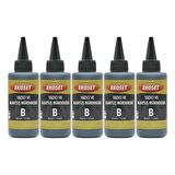 Ekoset Epson L386 Uyumlu Siyah Muadil Mürekkep 100ml 5'li set