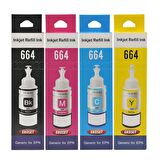 Ekoset Epson L386 Uyumlu 4 renk Muadil Mürekkep