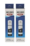 Ekoset Epson L3110 Siyah Muadil Mürekkep 2'li set 70ml 103 serisi