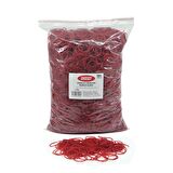 Ekoset Kauçuk Paket Ambalaj Toka Para Lastiği 40mm Kırmızı 1Kg