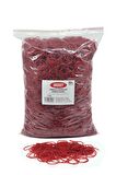 Ekoset Kauçuk Paket Ambalaj Toka Para Lastiği 40mm Kırmızı 1Kg