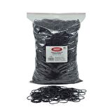 Ekoset Kauçuk Paket Ambalaj Toka Para Lastiği 40mm Siyah 1Kg