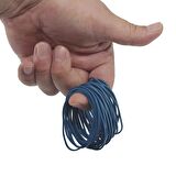 Ekoset Mavi Paket Ambalaj Para Lastiği 1000 Adet 70mm 