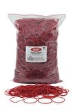 Ekoset Kauçuk Paket Ambalaj Para Lastiği 70mm Kırmızı 1Kg