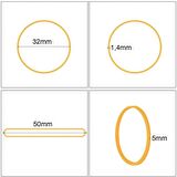 Ekoset Geniş Kauçuk Paket Ambalaj Kasa Lastiği 50x5mm 1Kg