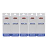 Ekoset Epson L605 L655 L1455 Siyah Muadil Mürekkep 140ml 5'li set