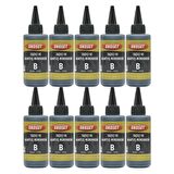 Ekoset Canon G3400 G3410 G3411 G3415 uyumlu Siyah Mürekkep 100ml 10'lu set