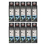 Ekoset hp ink Tank 115 315 415 Uyumlu Siyah Mürekkep 10 adet