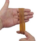 Ekoset 150x5mm Geniş Kauçuk Paket Ambalaj Kasa Lastiği 500 Adet