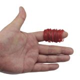 Ekoset Kırmızı Paket Ambalaj Para Lastiği 40mm 5.000 Adet