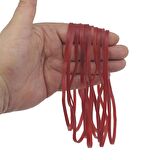 Ekoset 180x4mm Kauçuk Paket Ambalaj Lastiği Kırmızı 1.000 Adet