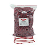 Ekoset 180x4mm Kauçuk Paket Ambalaj Kasa Lastiği Kırmızı 1Kg 18x4