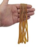 Kedi Tuvaleti için Poşet Sabitleyici Lastik 22x5 Naturel 100 Adet