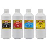 Ekoset Epson EcoTank L1210 L1250 L3210 L3211 Uyumlu 4 Renk Muadil Mürekkep 4x1Litre