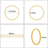 Ekoset 65x10mm Geniş Kauçuk Paket Ambalaj Lastiği 1.000 Adet
