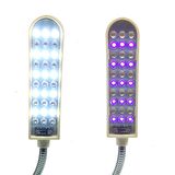 Ekoset Ultraviyole UV Led Lamba ve 20 Adet İnce Tip UV Kalem Seti Dikiş Makineleri için