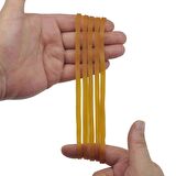 Ekoset 180mmx5mm Geniş Kauçuk Paket Ambalaj Lastiği 12Kg Koli (180x5)
