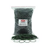 Ekoset 70mm Yeşil Renkli Kauçuk Paket Ambalaj Lastiği 12Kg Koli