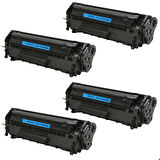 Hp 1010 1018 1020 Q2612A Muadil Toner 4'lü Paket