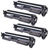HP 17A M102 M130 Muadil Toner 4'lü Paket
