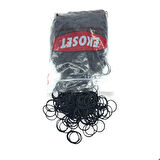 Siyah Toka Lastiği 500 Gr 5'li Paket