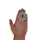 500 Adet 70mm Beyaz Para Lastiği