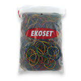 500 Adet Renkli Para Lastiği Karışık 4 Renk 70mm