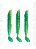 Fujin Salt Eel Body 10cm x3 Silikon Yem Gövde