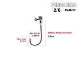 Fujin Punch Head 2/0 10gr Jighead 3 lü Paket