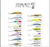Fujin Ziggy7 70mm 9.6gr Sinking LRF Maket Balık