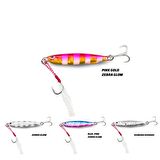 Fujin Metal GO 20gr 62mm Jig Yem Pink Gold Zebra Glow