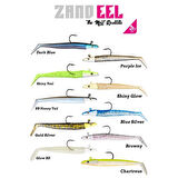 Fujin Zand Eel 11cm 7gr-14gr Double Body+Head Silikon Balık Purple Glitter