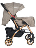 Baby Force Secret Gold Çift Yönlü Bebek Arabası Kahverengi