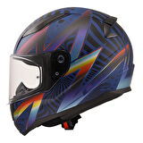LS2 RAPID 2 OPTIK MAT MAVİ-MOR KASK