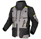 LS2 APOLLO MONT SİYAH-GRİ-NEON SARI
