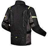 LS2 NARVIK KADIN MONT GRİ-SİYAH-NEON SARI