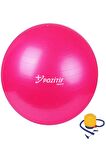 65 cm Pilates Topu Büyük Boy Kalın Yoga Egzersiz Topu Pompalı