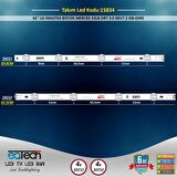 TAKIM LED-34 (4X231-4X232) 42 LG INNOTEK BÜYÜK MERCEK 42LB DRT 3.0 REV7 2 ISB-0395